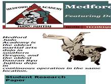 Tablet Screenshot of medfordjudo.com